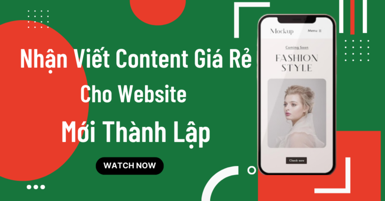 Nhan Viet Content Gia Re Cho Website Moi Thanh Lap
