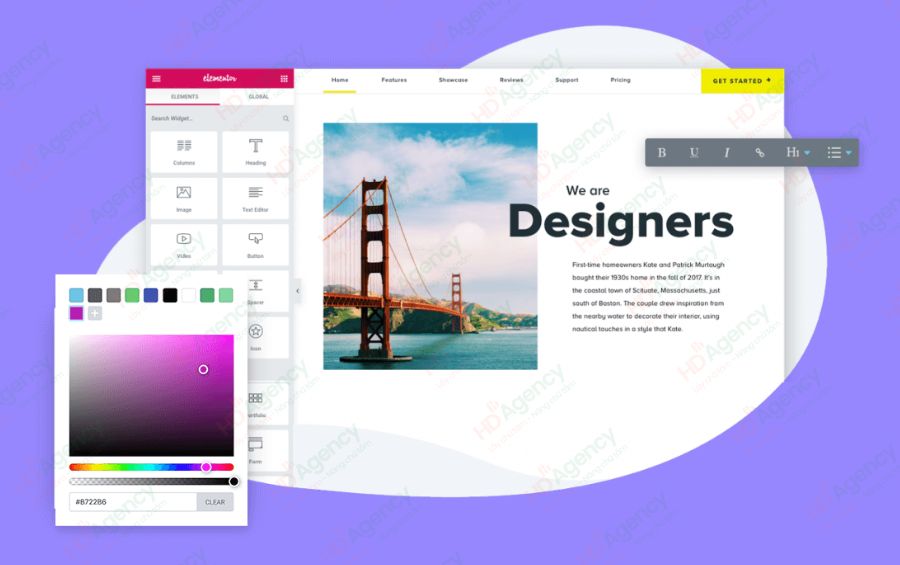 Huong dan Elementor co ban trong WordPress 5