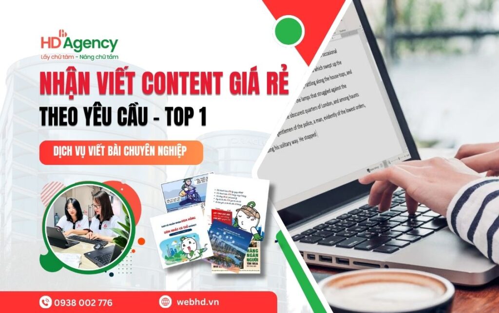Nhận viết content giá rẻ theo yêu cầu - Top 1