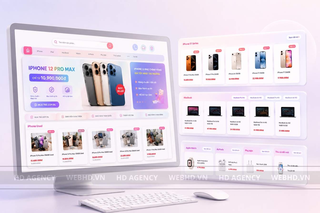 DỰ ÁN TRAI ĐẸP BÁN IPHONE