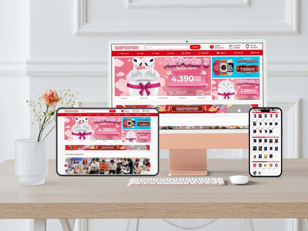 Thiết kế website giá rẻ tại Đà Lạt chuyên nghiệp