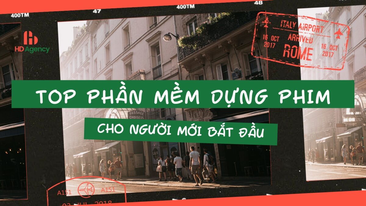 Top phần mềm dựng phim đơn giản cho người mới bắt đầu