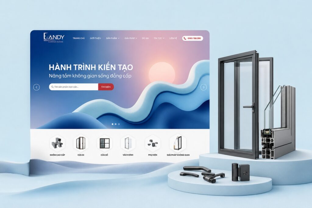 DỰ ÁN PHỤ KIỆN NHÔM CANDY