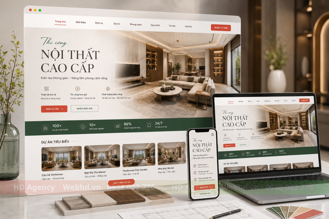 Website Nội Thất