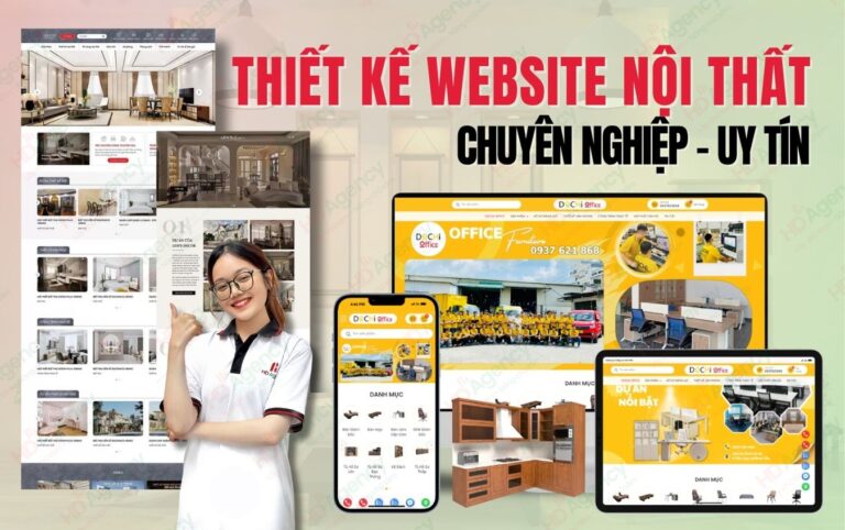 Dịch Vụ Thiết Kế Website Nội Thất