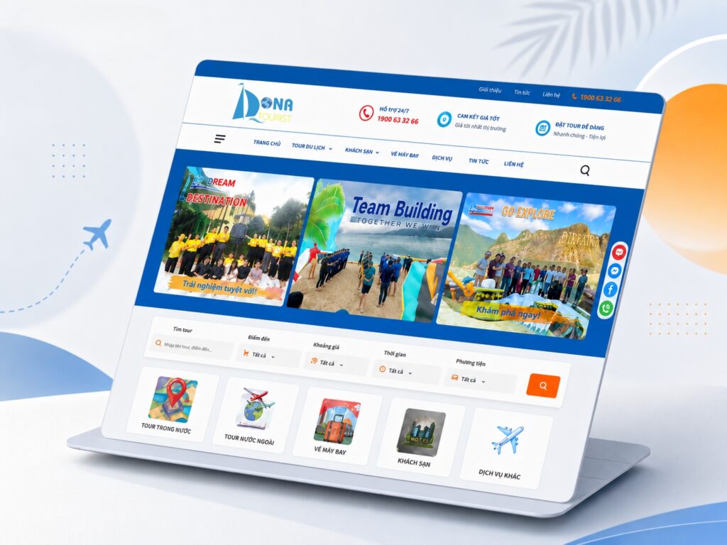 DỰ ÁN DONA TOURIST