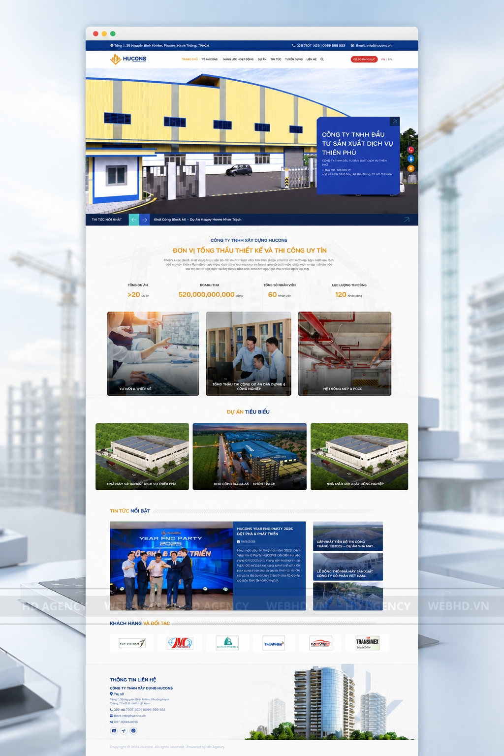 DỰ ÁN XÂY DỰNG HUCONS