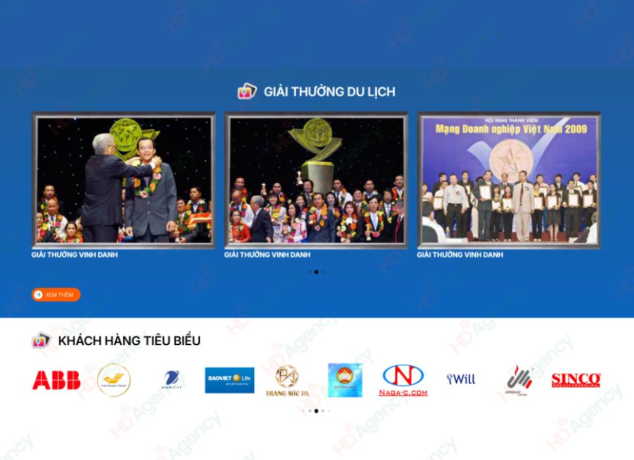 du an thiet ke website Dona Tourist 6