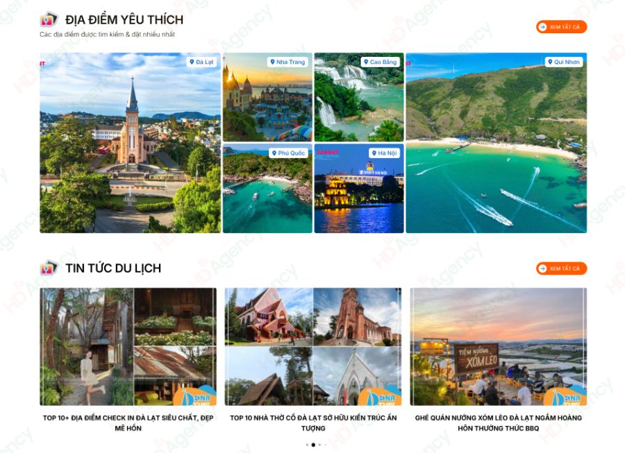 du an thiet ke website Dona Tourist 7