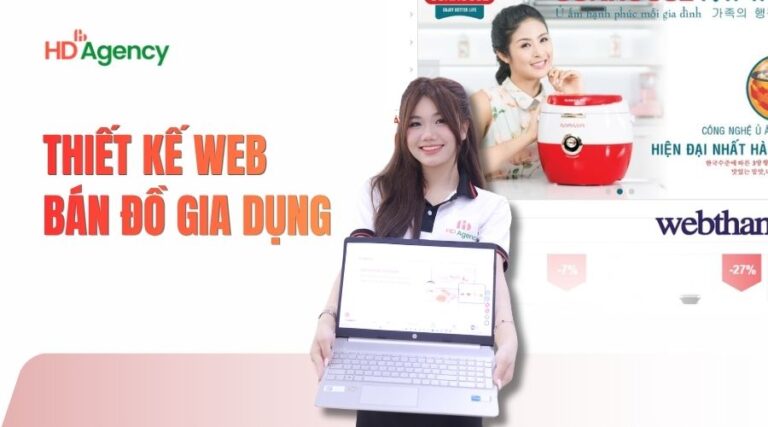 Thiết Kế Web Bán Đồ Gia Dụng Cho Doanh Nghiệp