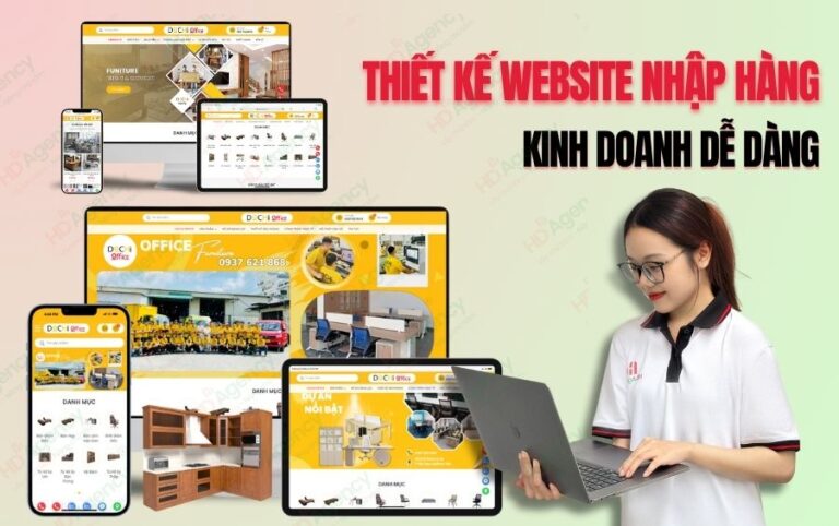 Thiết Kế Website Nhập Hàng