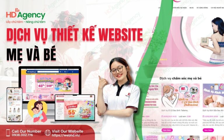 dich vu thiet ke website me va be