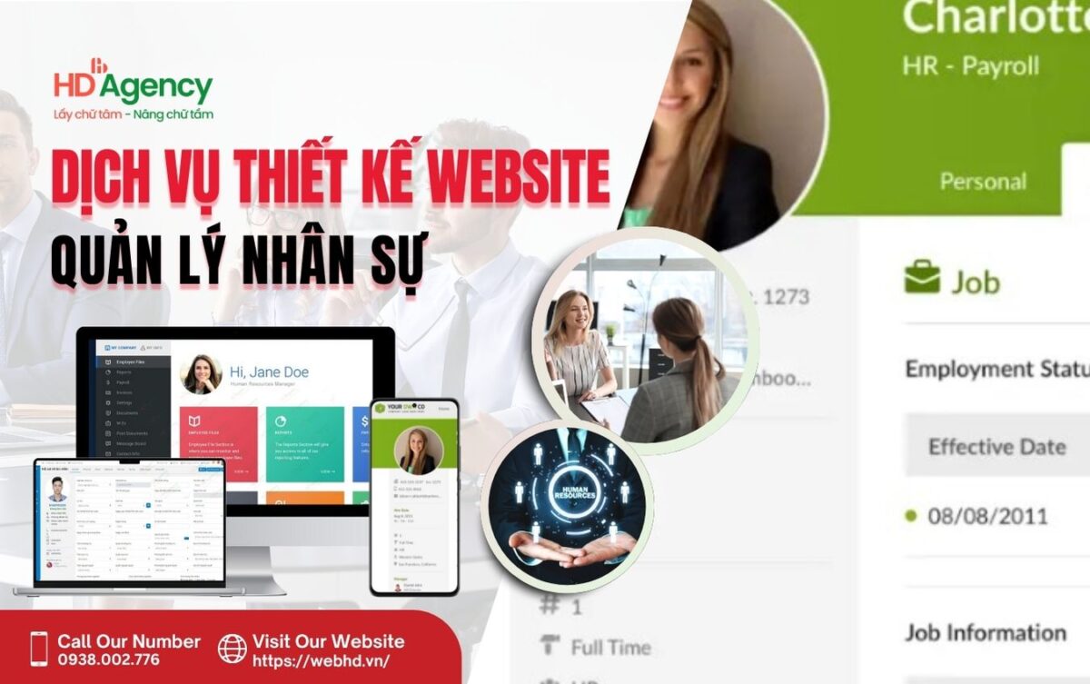 Dịch Vụ Thiết Kế Website Quản Lý Nhân Sự Hiệu Quả
