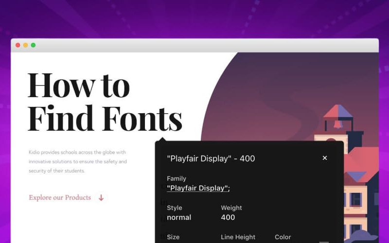 Tìm font chữ theo hình ảnh