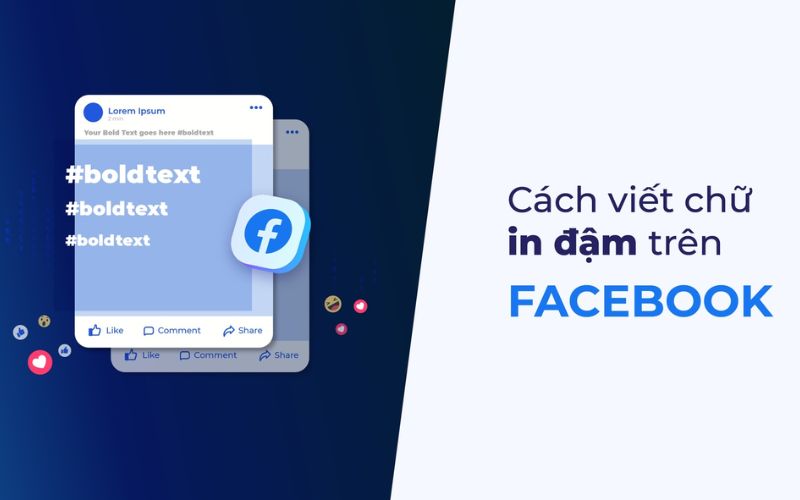 Cách viết đậm trên Facebook