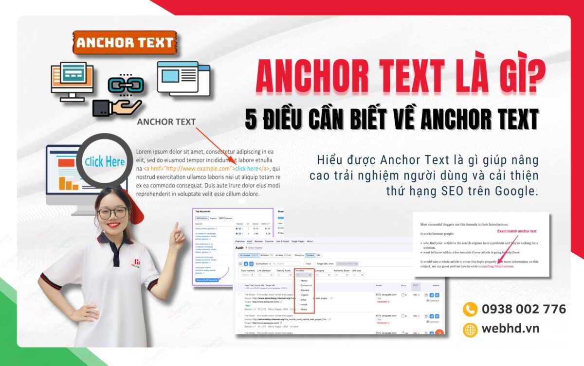 Anchor Text Là Gì? 5 Điều Cần Biết Về Anchor Text Để Tối Ưu