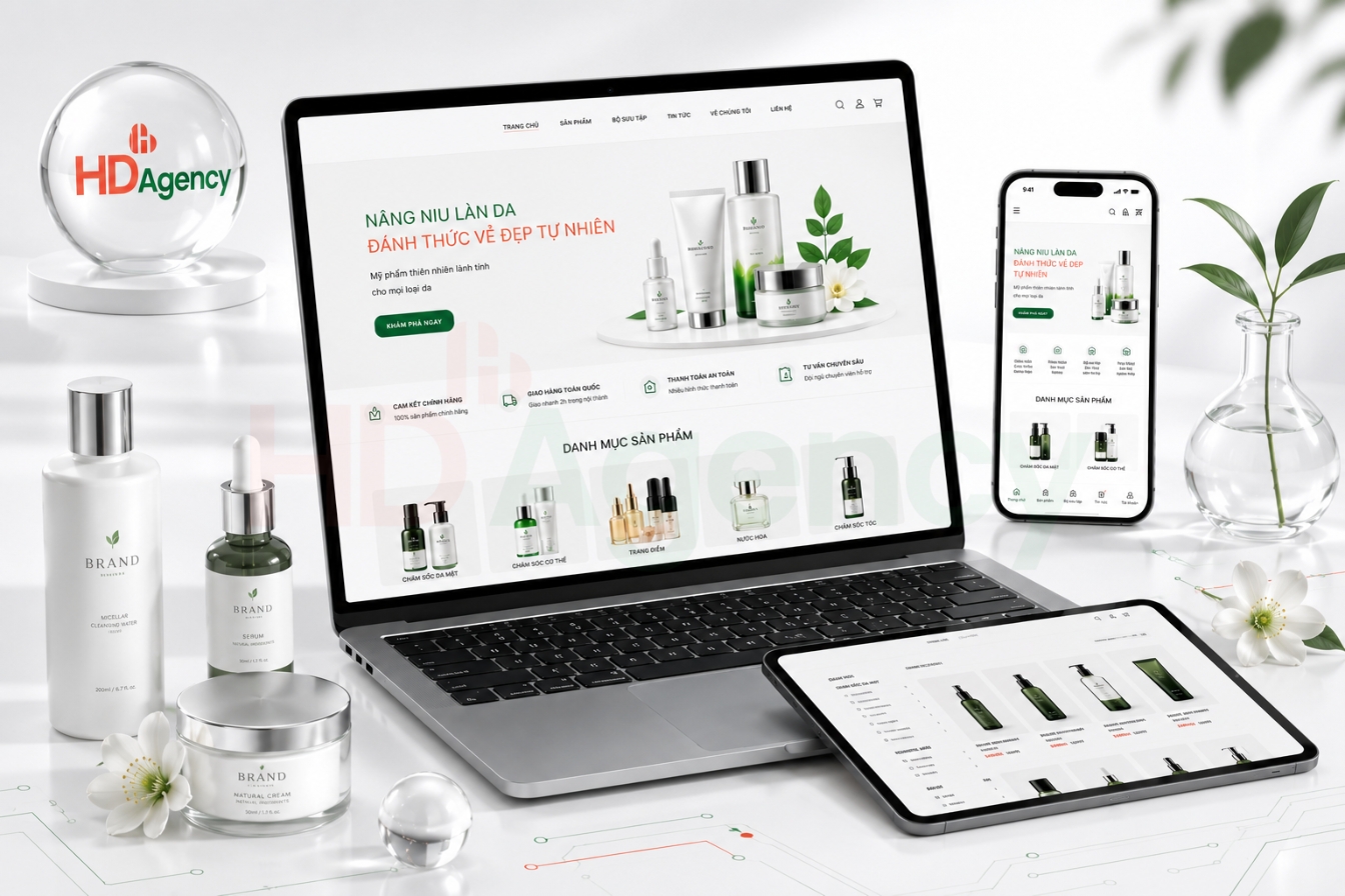Web Bán Mỹ Phẩm