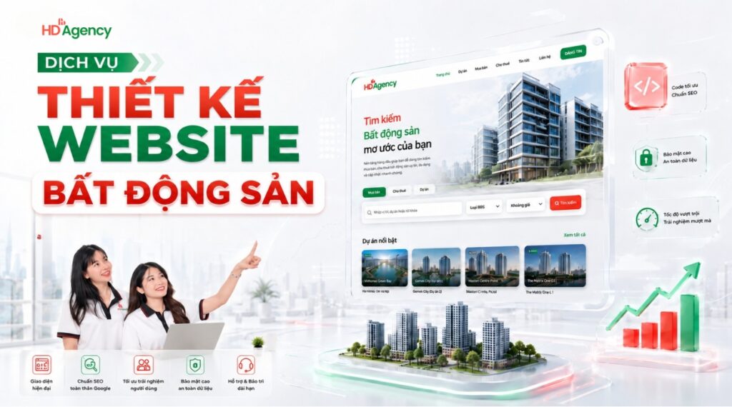 Dịch Vụ Thiết Kế Website Bất Động Sản Chuyên Nghiệp