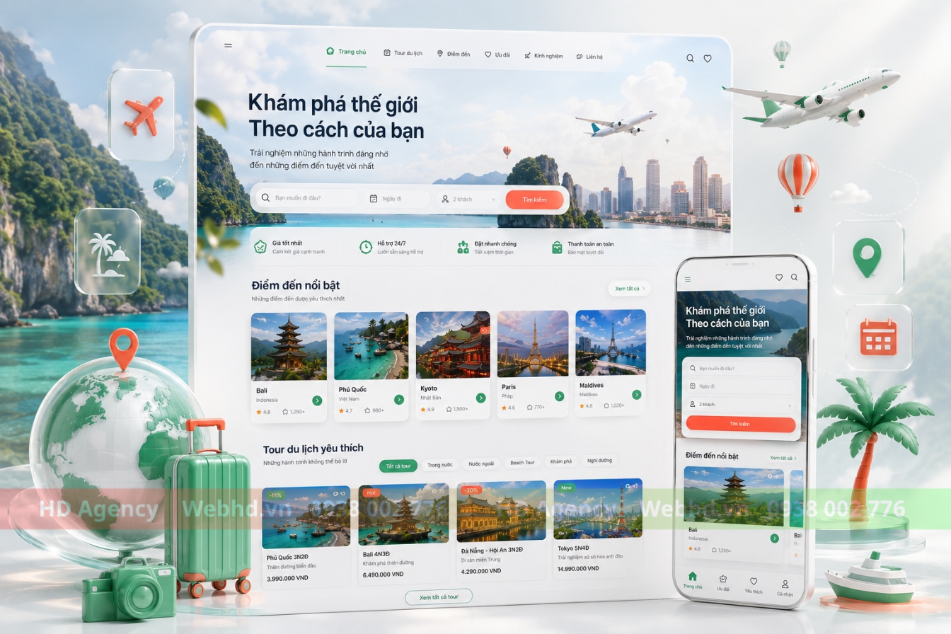 Website Du Lịch