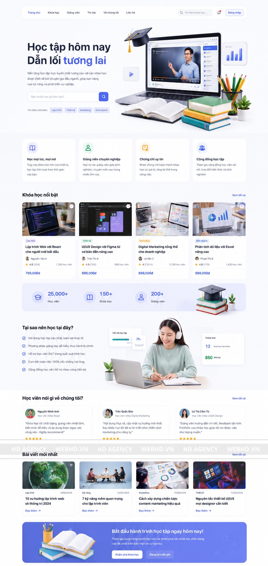 Thiết Kế Website Giáo Dục