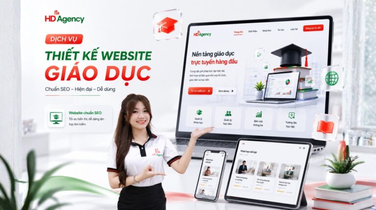 Dịch Vụ Thiết Kế Website Giáo Dục Chuyên Nghiệp Uy Tín