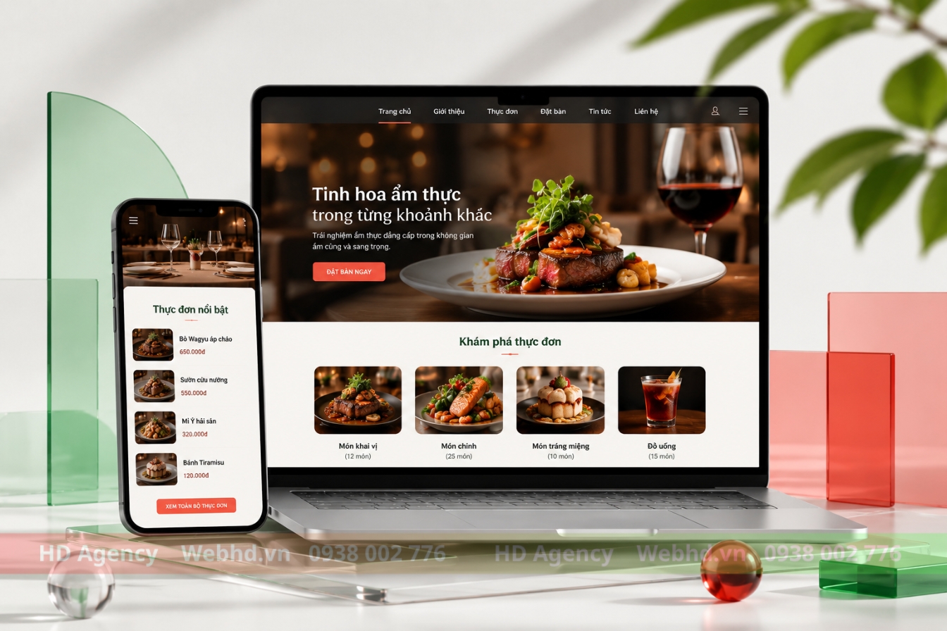 Website Nhà Hàng