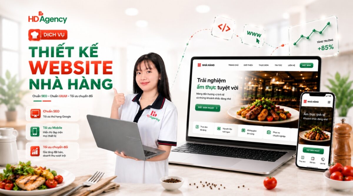 Dịch Vụ Thiết Kế Website Nhà Hàng Chuẩn SEO – Thu Hút Khách Hàng