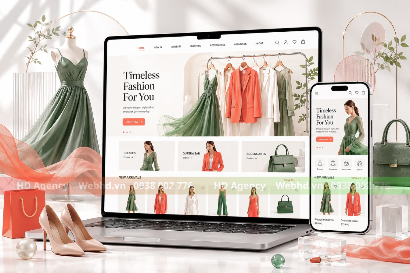 Web Bán Quần Áo