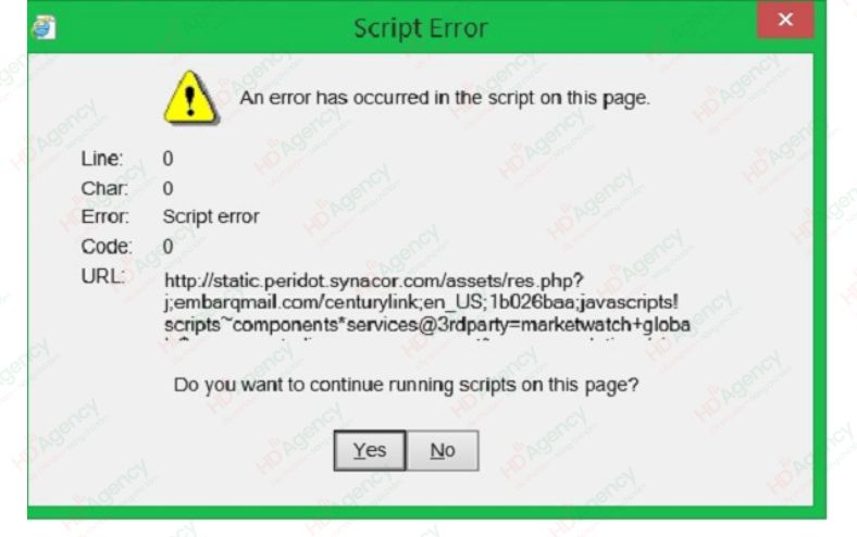 Script Error Là Gì?