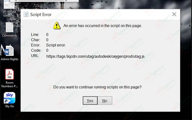 Khi Nào Script Error Xuất Hiện?