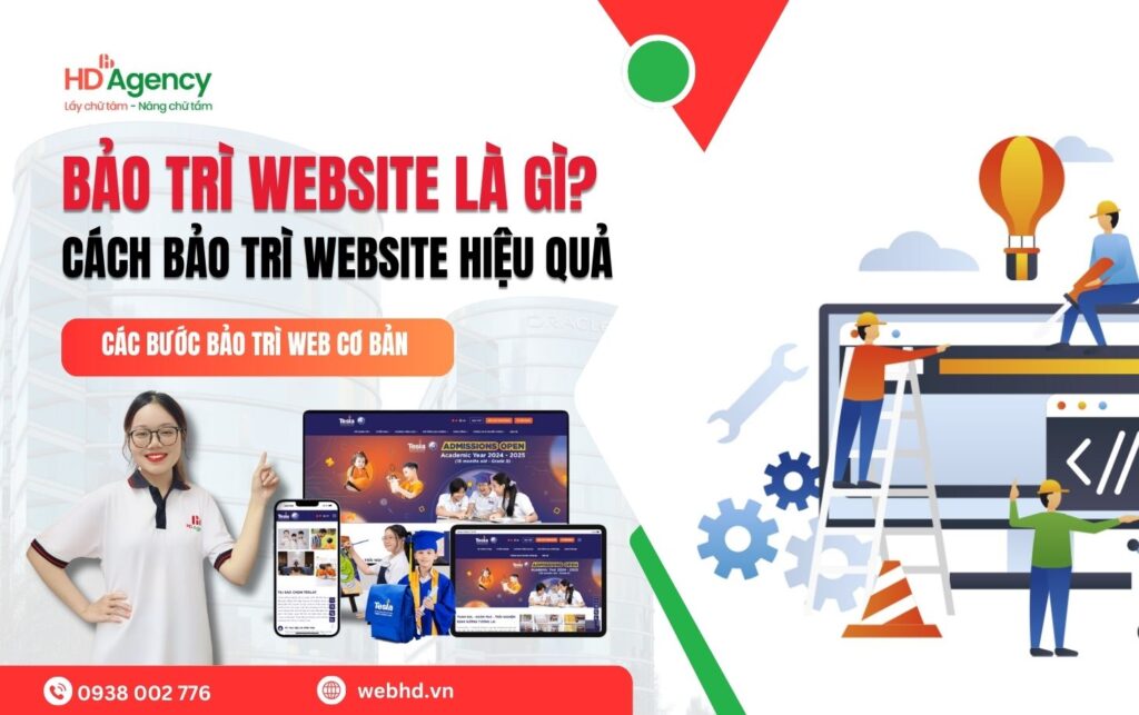 Bảo Trì Website Là Gì? Cách Bảo Trì Website Hiệu Quả