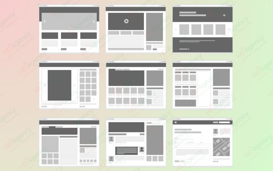 Mẫu Layout Website Được Ưa Chuộng