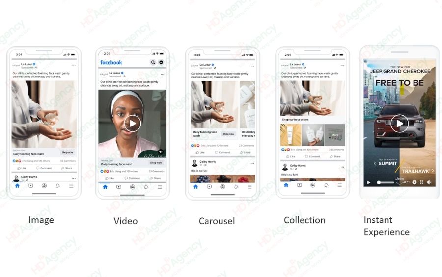 Những Loại FaceBook Ads Phổ Biến Hiện Nay
