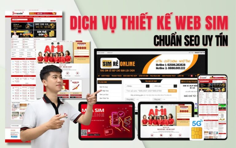 dich vu thiet ke web sim