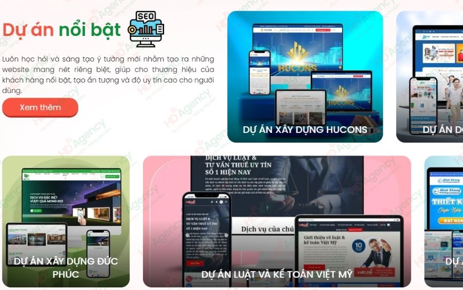 Dự án nổi bật của HD Agency