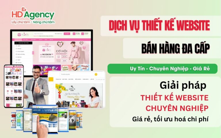 Dịch Vụ Thiết Kế Website Bán Hàng Đa Cấp