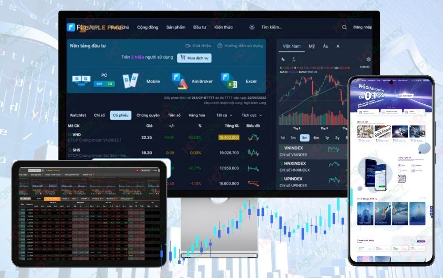 Website Chứng Khoán Khác Gì Sàn Giao Dịch Chứng Khoán Trực Tuyến