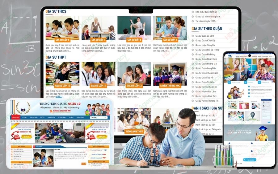 Vì sao cần thiết kế website gia sư