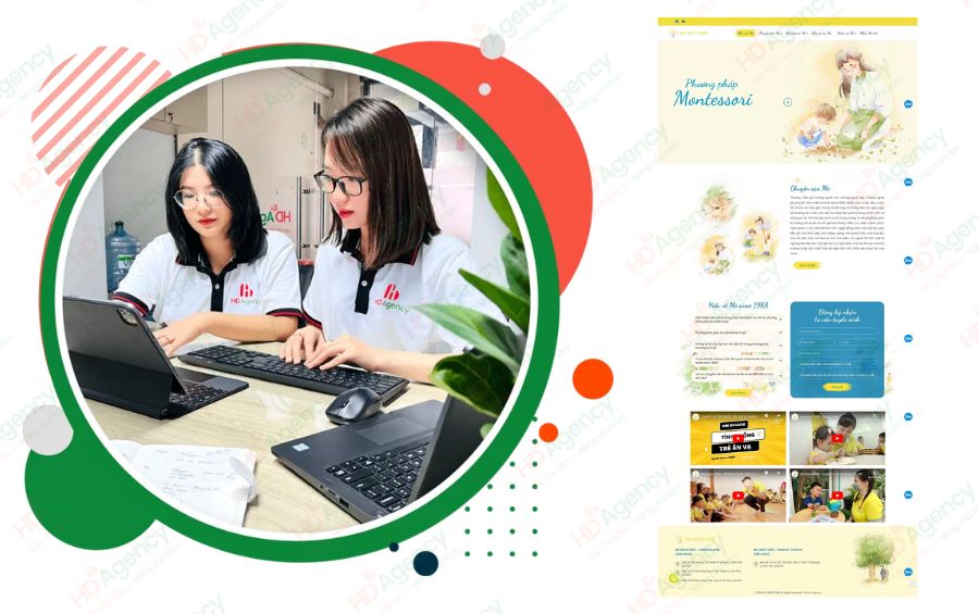 Lợi ích khi thiết kế website giáo dục với HD Agency