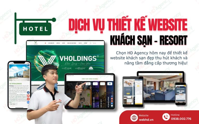 Dịch Vụ Thiết Kế Website Khách Sạn