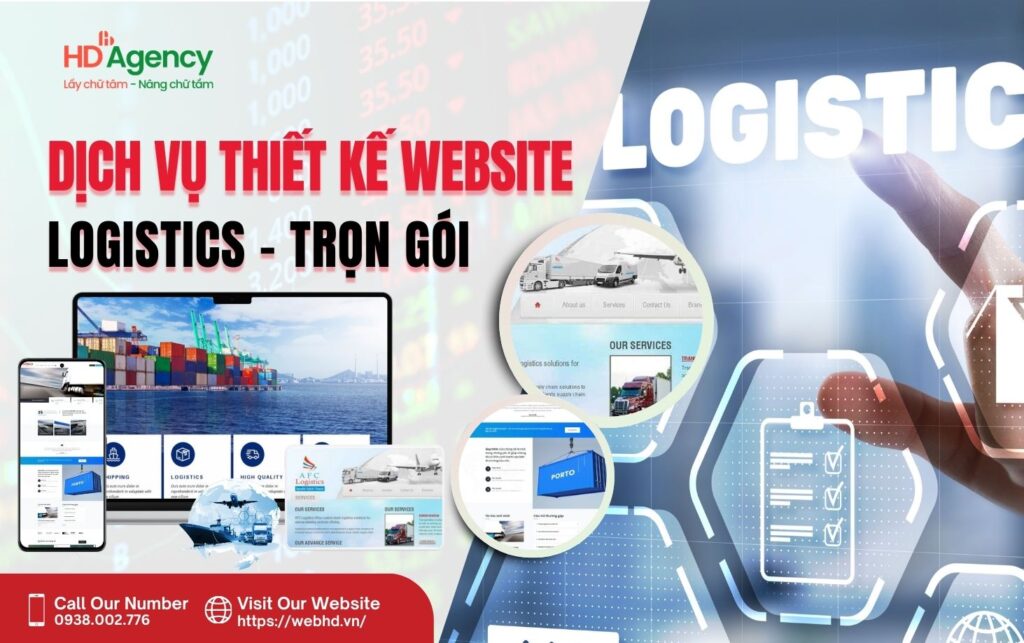 Dịch Vụ Thiết Kế Website Logistics Trọn Gói Giá Rẻ