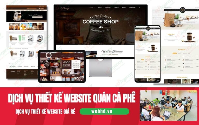 dich vu thiet ke website quan ca phe