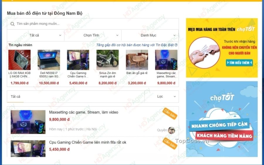 Những Tính Năng Cần Thiết Khi Thiết Kế Website Rao Vặt