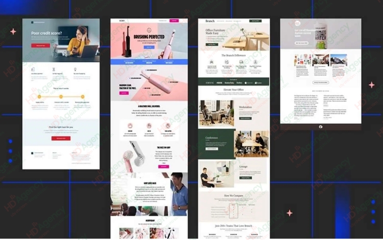Các Tính Năng Nên Có Trên Home Page