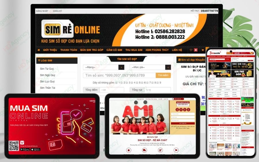 Tại Sao Bán Sim Cần Website ?
