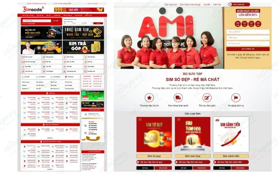 Chức Năng Cần Có Khi Thiết Kế Web Sim