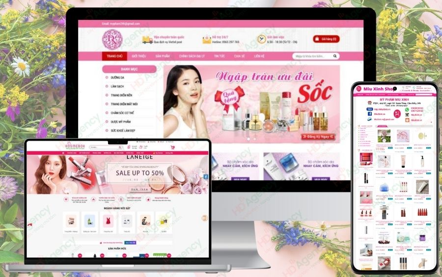 Web Bán Mỹ Phẩm Là Gì ?