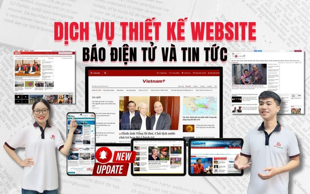 Dịch Vụ Thiết Kế Website Báo Điện Tử Và Tin Tức Uy Tín