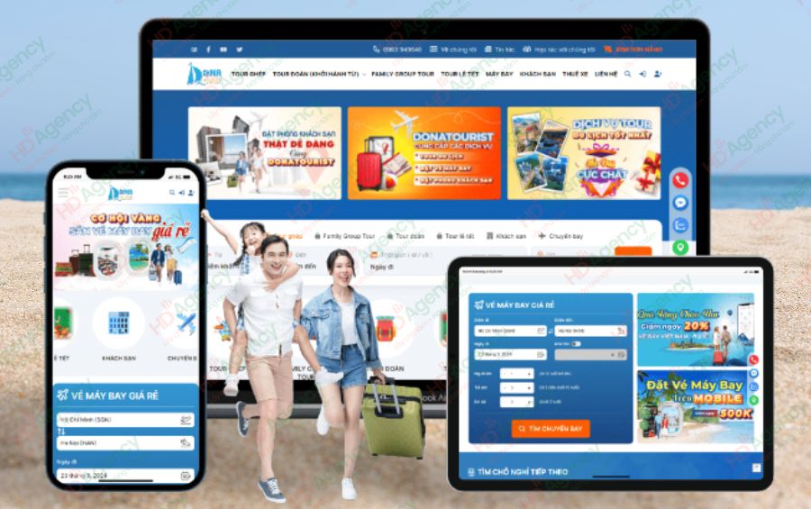 Tại Sao Cần Thiết Kế Website Du Lịch ?
