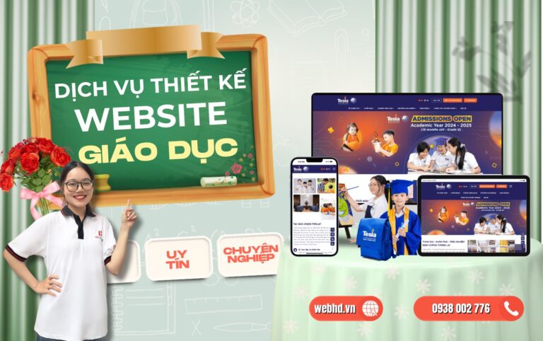 Thiết Kế Website Giáo Dục